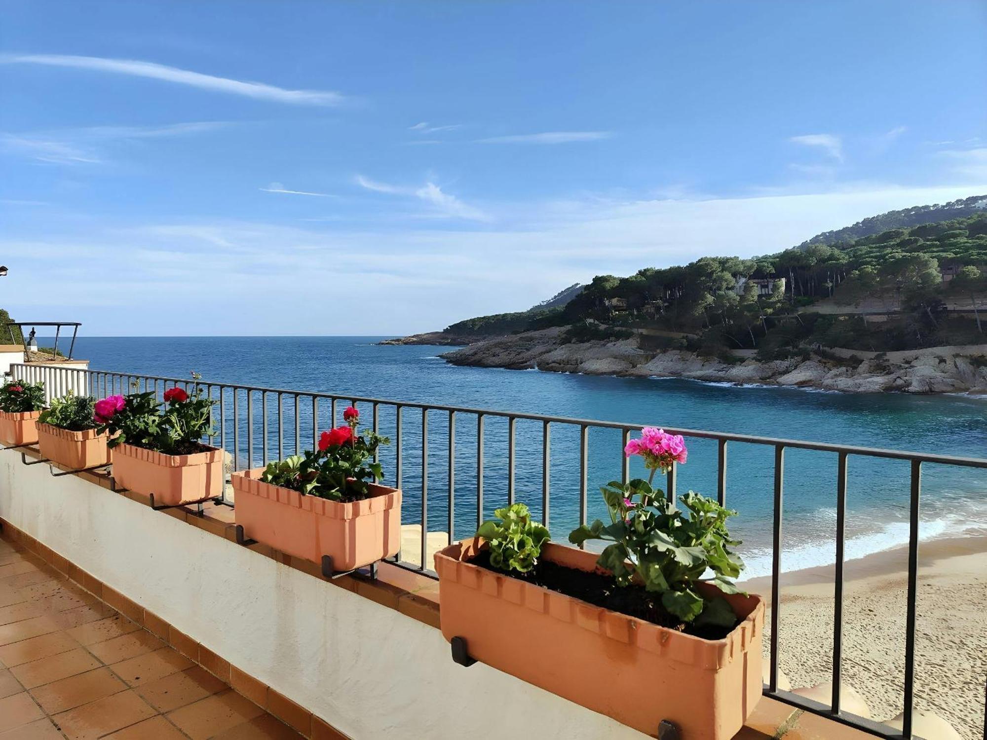 Апартаменти Tamariu Platja - Penthouse On Passeig Del Mar. Екстер'єр фото