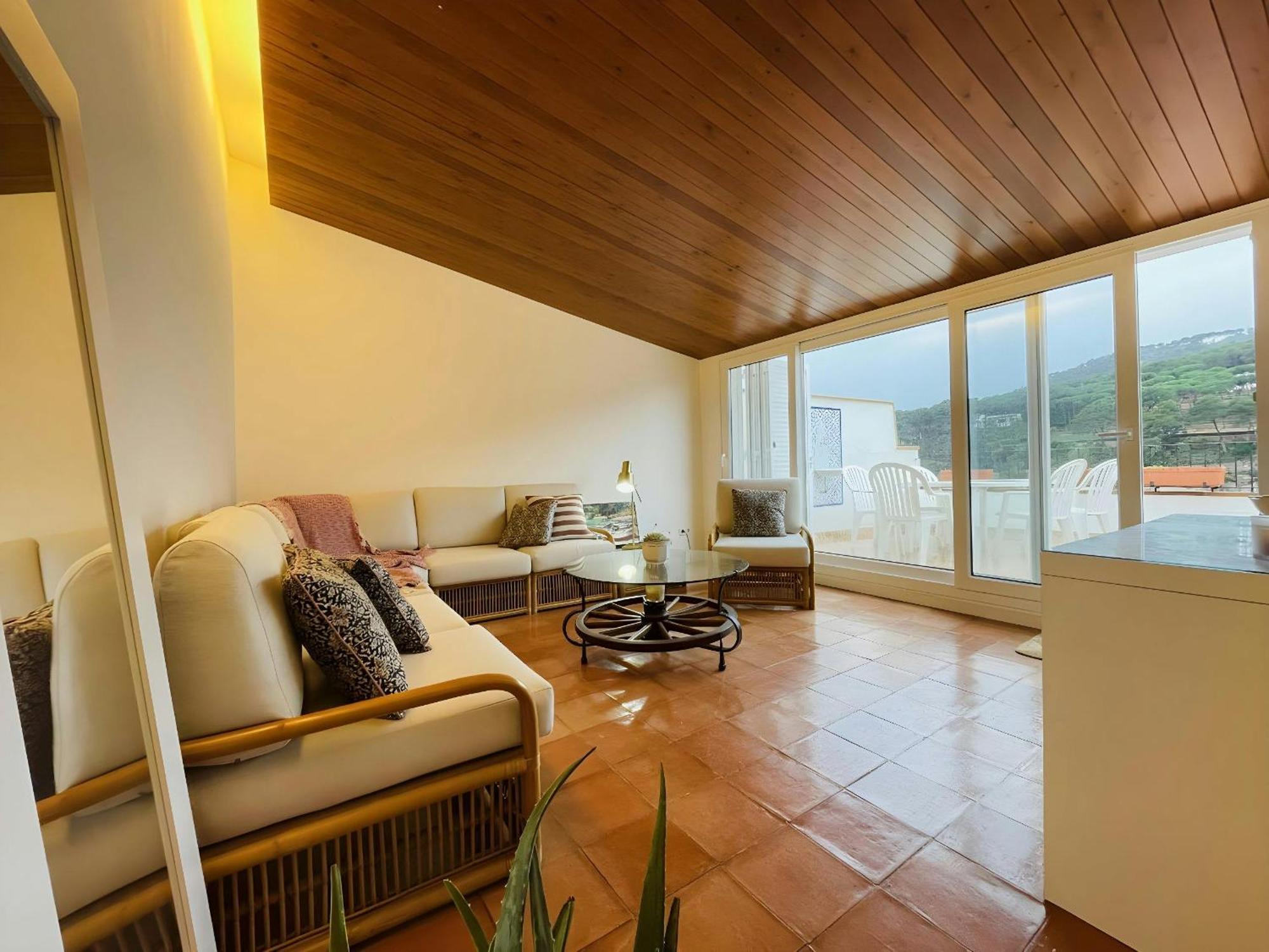 Апартаменти Tamariu Platja - Penthouse On Passeig Del Mar. Екстер'єр фото